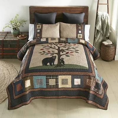 Donna Sharp Tree Of Love Queen 3-pc. Quilt Set