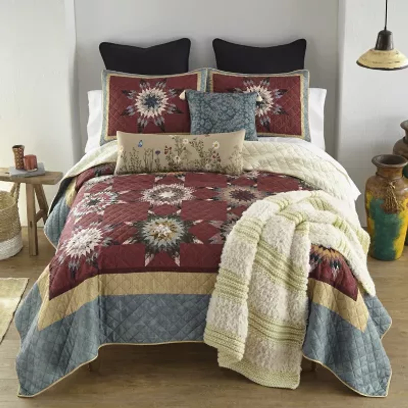 Donna Sharp Southern Star Queen 3-pc. Quilt Set