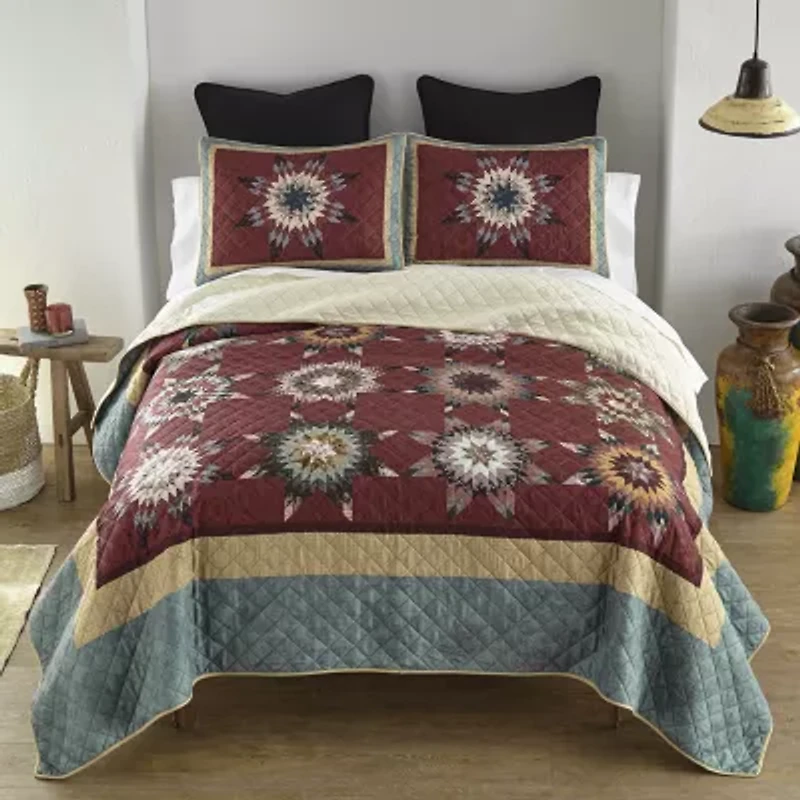 Donna Sharp Southern Star Queen 3-pc. Quilt Set