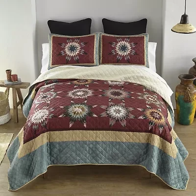 Donna Sharp Southern Star Queen 3-pc. Quilt Set