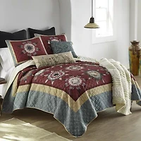 Donna Sharp Southern Star Queen 3-pc. Quilt Set