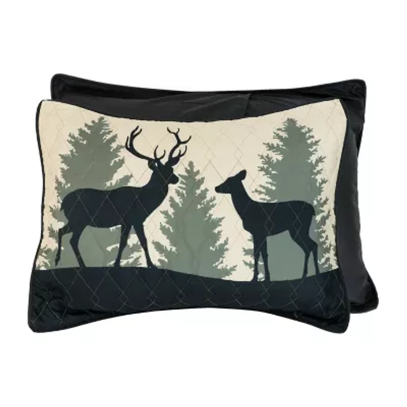 Donna Sharp Deer Walk Queen 3-pc. Quilt Set