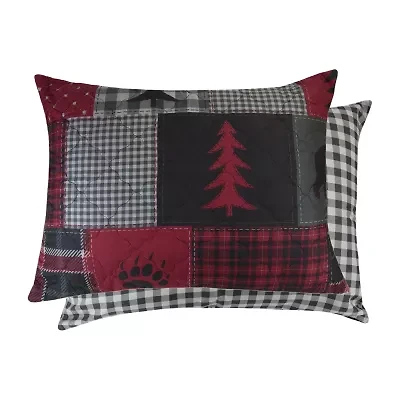 Your Lifestyle By Donna Sharp Red Forest King Sham Pillow Sham