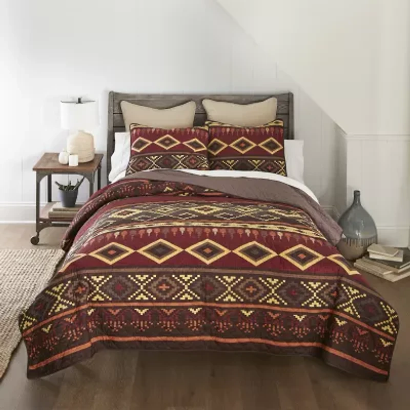 Donna Sharp Western Tapestry 3-pc. Quilt Set