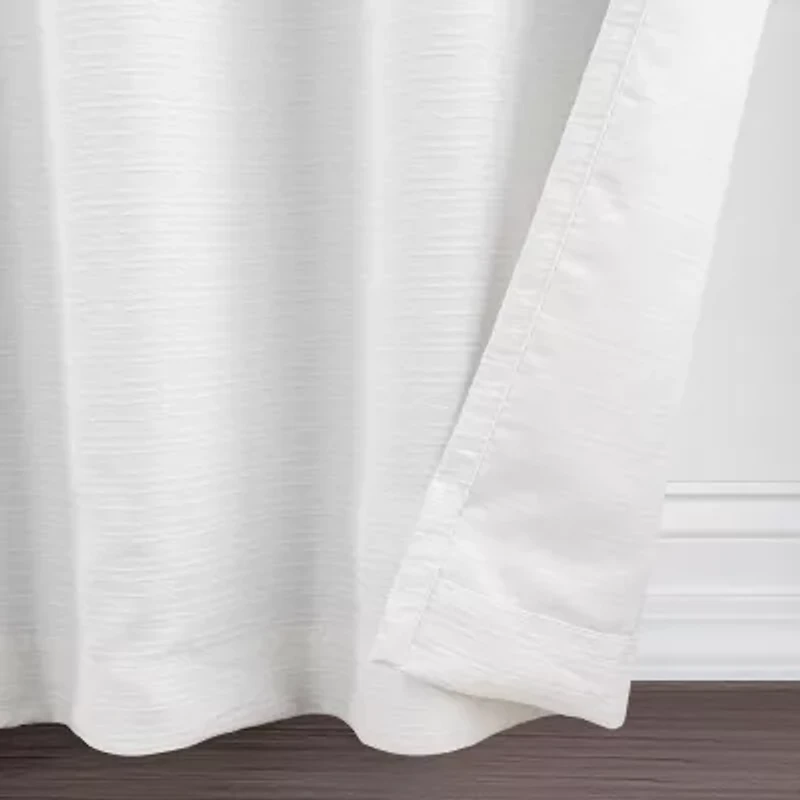 Regal Home Dimensions Solid Grommet Top Energy Saving Blackout Single Curtain Panel