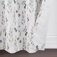 Regal Home Dimensions Leaf Grommet Top Energy Saving Blackout Single Curtain Panel
