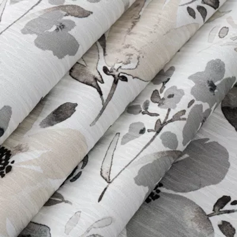 Regal Home Dimensions Floral Grommet Top Energy Saving Blackout Single Curtain Panel