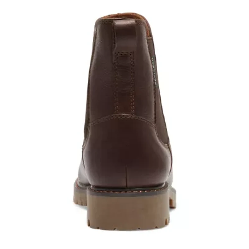 Eastland Womens Ida Chelsea Block Heel Boots