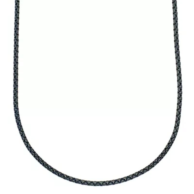 Mens Stainless Steel 24 Inch Link Chain Necklace