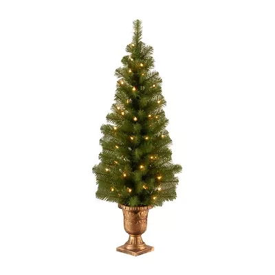 National Tree Co. 4 Foot Pre-Lit Spruce Christmas Tree