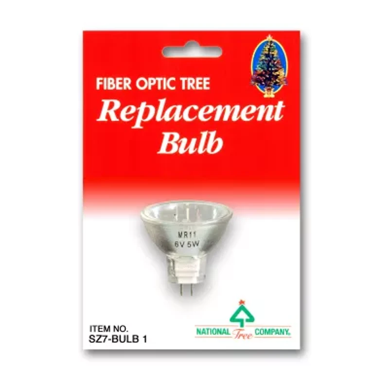 National Tree Co. Fiber Optic 6 Volt 5 Watt Indoor Replacement Light