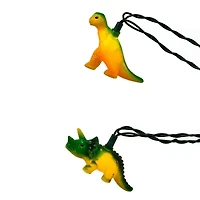 Kurt Adler Ul 10-Light T-Rex And Styracosaurus String Lights
