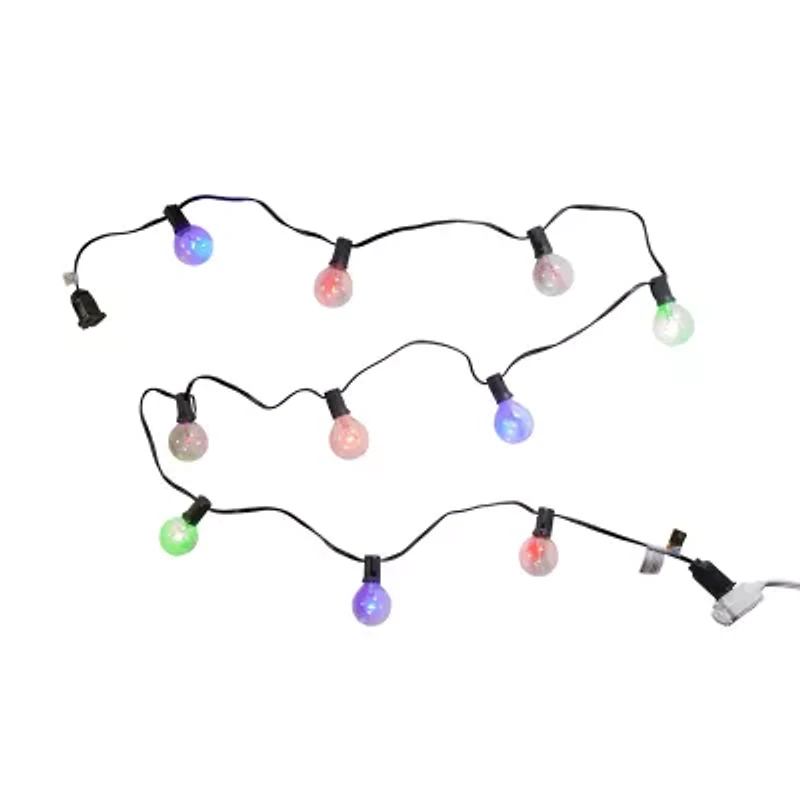 Kurt Adler Ul 10-Light G40 Multi Led String Lights