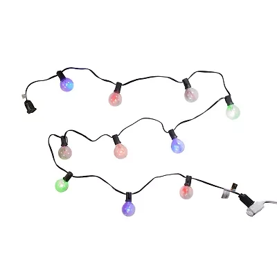 Kurt Adler Ul 10-Light G40 Multi Led String Lights