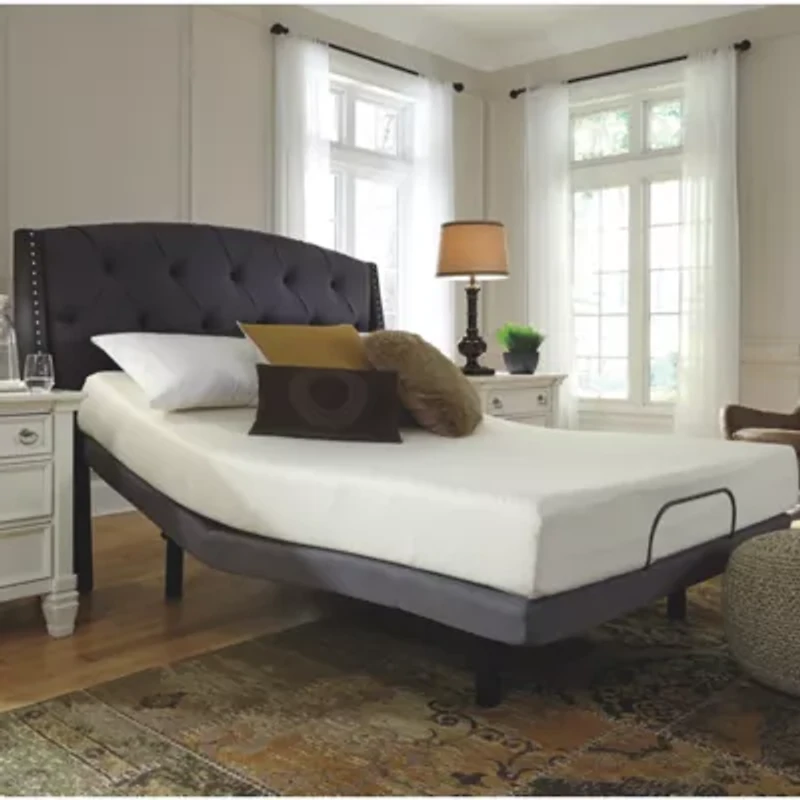 Signature Design by Ashley Chime 8" Medium Memory Foam Mattress a Box