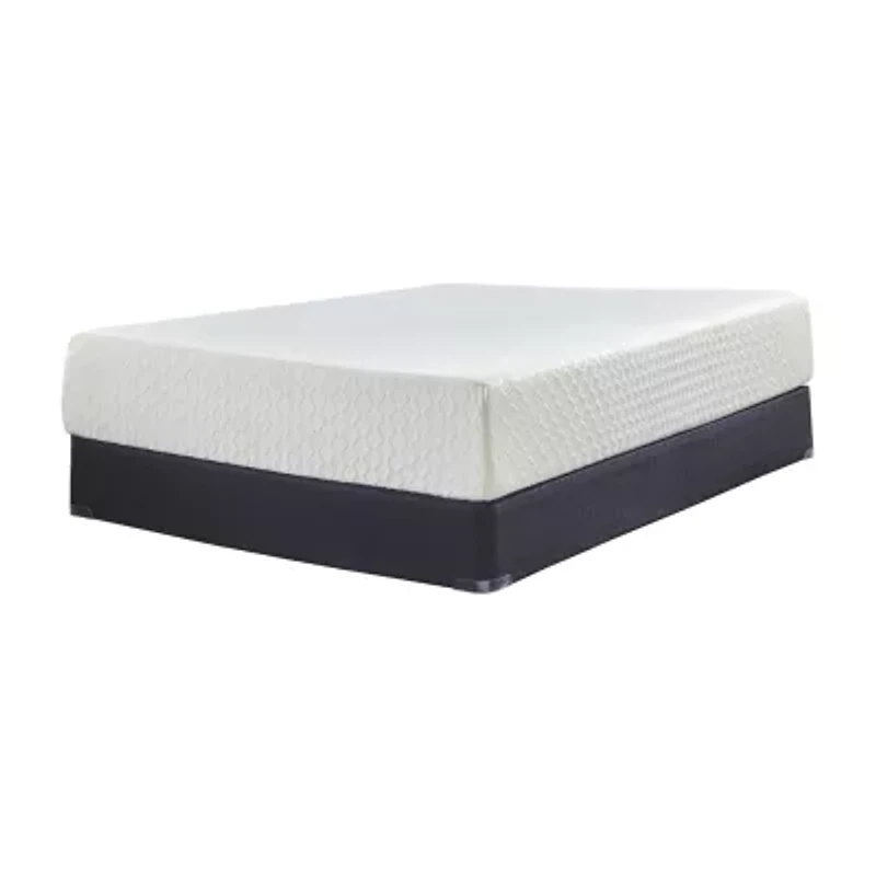 Signature Design by Ashley Chime 12" Plush Memory Foam Mattress a Box