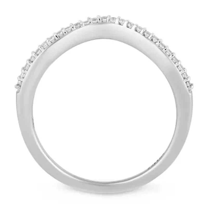 Womens 1/2 CT. T.W. Natural White Diamond 10K Two Tone Gold Round Beauty and the Beast Bridal Set