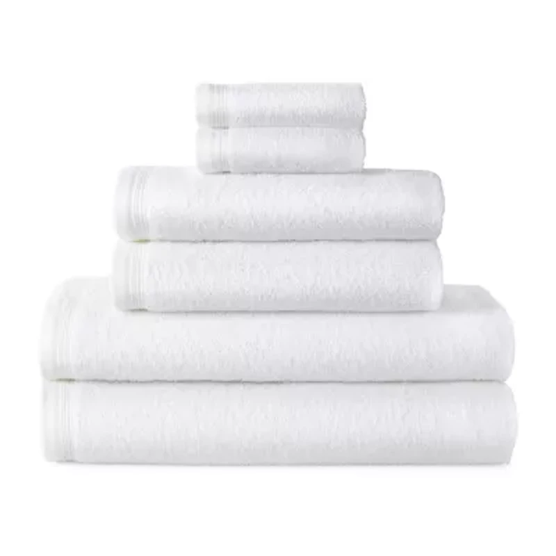 Home Expressions Solid & Stripe Bath Towel