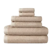 Home Expressions Solid & Stripe Bath Towel