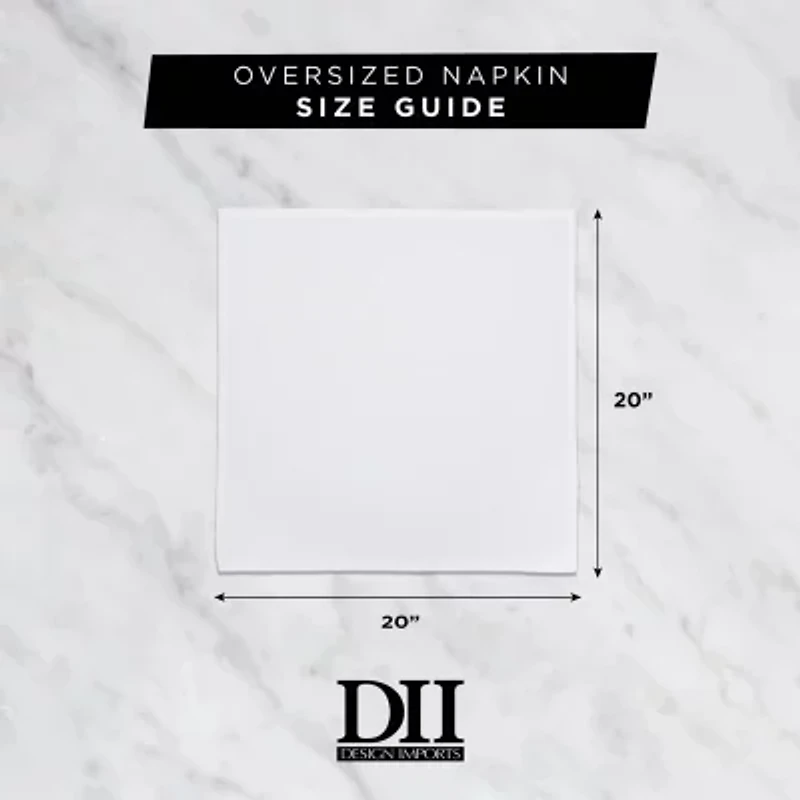 Design Imports Cotton 6-pc. Napkins