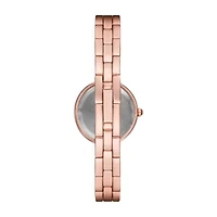 Geneva Ladies Womens Crystal Accent Rose Goldtone Bracelet Watch Fmdjm232