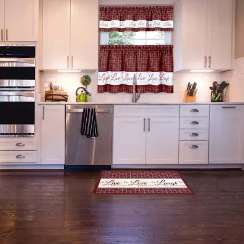Achim Live Love Laugh Anti-Fatigue 18"X30" Kitchen Mat