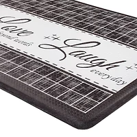 Achim Live Love Laugh Anti-Fatigue 18"X30" Kitchen Mat