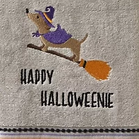 Saturday Knight Happy Halloweenie 2-pc. Hand Towel