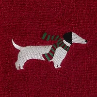 Saturday Knight Snow Many Dachshunds 2-pc. Hand Towel