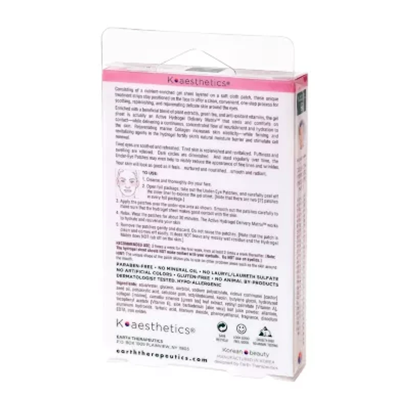 Earth Therapeutics Collagen Undereye Hydro Gel Patch