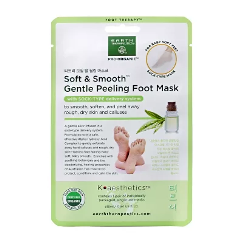 Earth Therapeutics Peeling Foot Mask