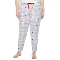Jaclyn Womens Plus Pajama Pants
