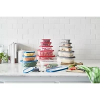 Farberware Vented Nesting 10-pc. Plastic Stackable Food Container