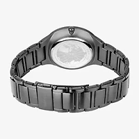 Bering Mens Gray Stainless Steel Bracelet Watch 14442-777
