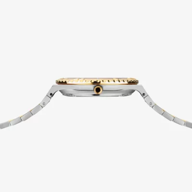 Bering Womens Two Tone Stainless Steel Bracelet Watch 18936-710