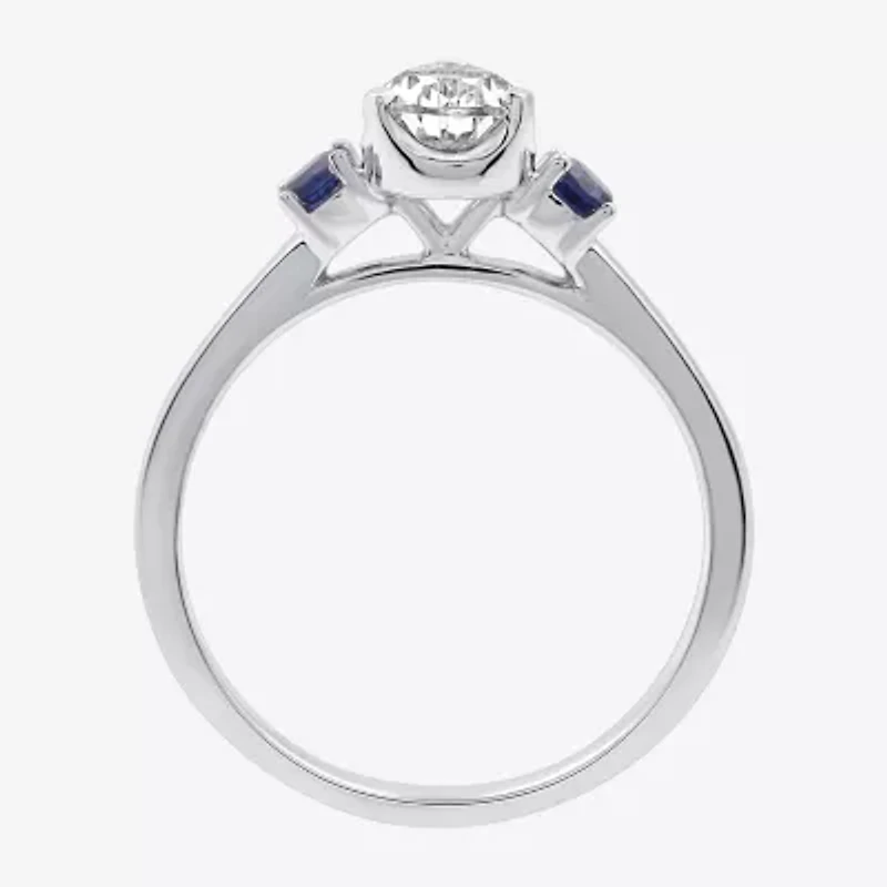 I Said Yes (H-I / I1) Womens 3/4 CT. T.W. Lab Grown White Diamond Sterling Silver Pear Bridal Set