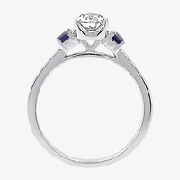 I Said Yes (H-I / I1) Womens 3/4 CT. T.W. Lab Grown White Diamond Sterling Silver Pear Bridal Set