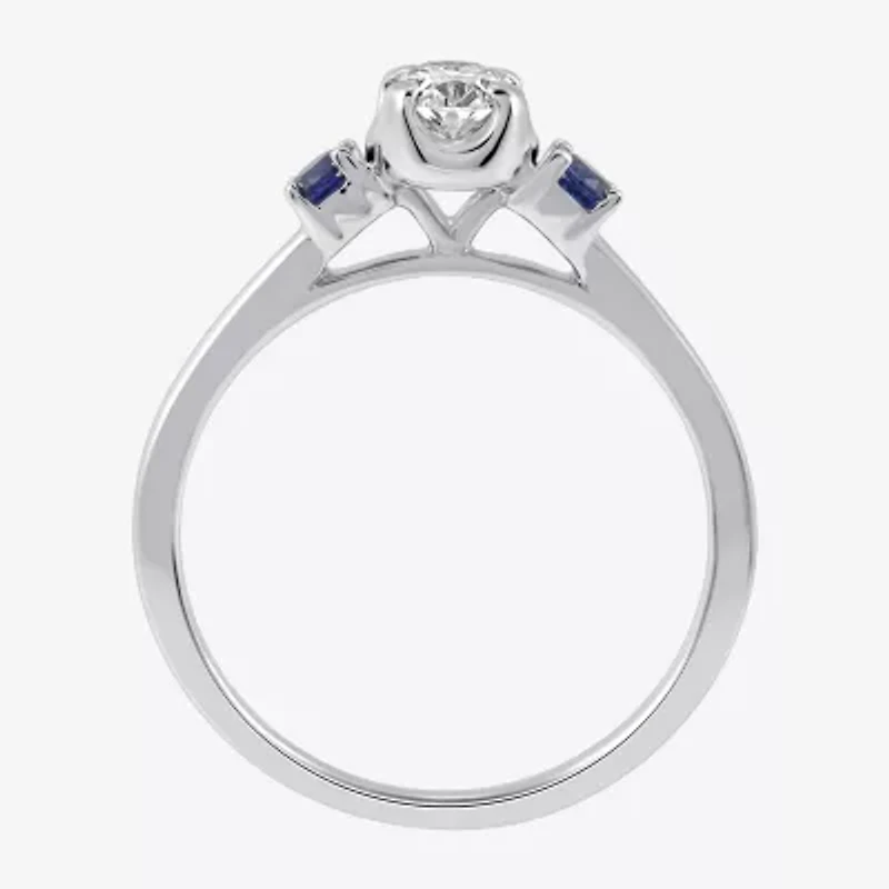 I Said Yes (H-I / I1) Womens 3/4 CT. T.W. Lab Grown White Diamond Sterling Silver Oval Bridal Set