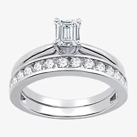 I Said Yes (H-I / I1) Womens 1 CT. T.W. Lab Grown White Diamond Sterling Silver Bridal Set