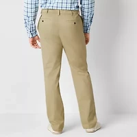St. John's Bay Universal Easy Care Extender Mens Classic Fit Big and Tall Flat Front Pant