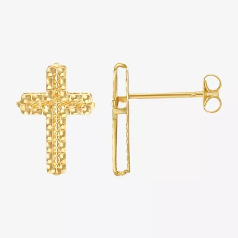 Womens 14K Gold Cross 2-pc. Jewelry Set