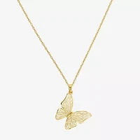 Made in Italy Womens 14K Gold Butterfly 2-pc. Jewelry Set