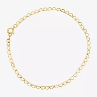 Womens 10K Gold Heart 2-pc. Jewelry Set