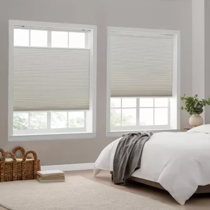 Eclipse Honeycomb Cut-To-Width Cordless Top Down Bottom Up Blackout Cellular Shade