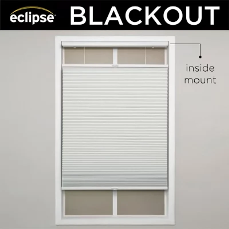Eclipse Honeycomb Cut-To-Width Cordless Top Down Bottom Up Blackout Cellular Shade