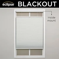Eclipse Honeycomb Cut-To-Width Cordless Top Down Bottom Up Blackout Cellular Shade