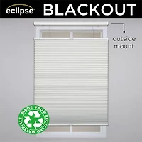 Eclipse Honeycomb Cut-to-Width Cordless Top Down Bottom Up Blackout Cellular Shade