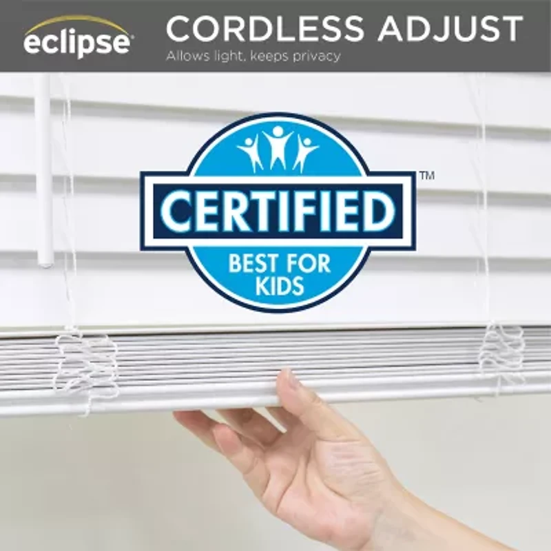 Eclipse 2" Cut-To-Width Cordless Faux Wood Blind