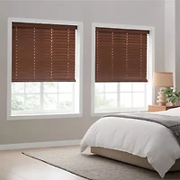 Eclipse 2" Cut-To-Width Cordless Faux Wood Blind
