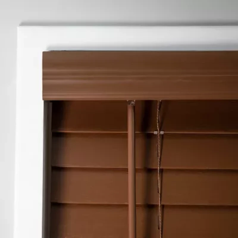 Eclipse 2" Cut-To-Width Cordless Faux Wood Blind